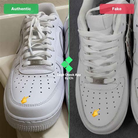 nike air force 1 fakes|how to legit check af1.